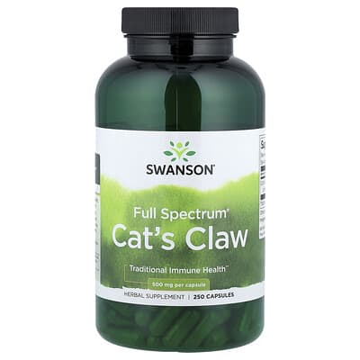 Full Spectrum® Cat's Claw, 500 mg, 250 Capsules