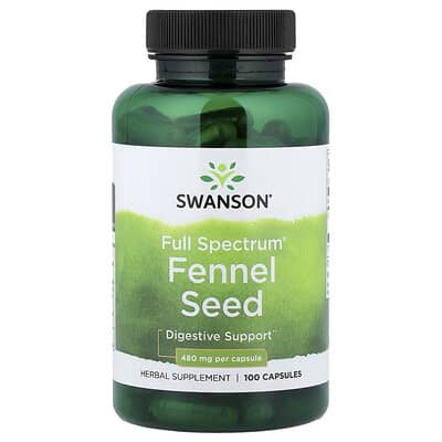Семена фенхеля Full Spectrum®, 480 mg, 100 капсул