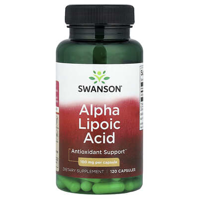 Alpha Lipoic Acid, 100 mg, 120 Capsules