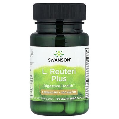 L. Reuteri Plus, 30 веганских EMBO Caps® AP