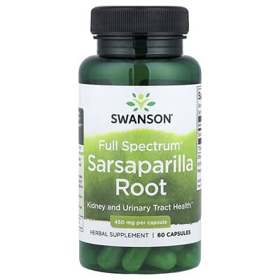 Full Spectrum® Sarsaparilla Root, 450 mg, 60 Capsules