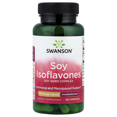 Soy Isoflavones, 750 mg, 60 Capsules