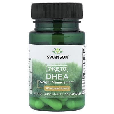 7-Keto DHEA, 100 mg, 30 капсул