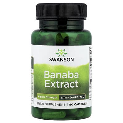 Banaba Extract, 90 Capsules (60 mg per Capsule)