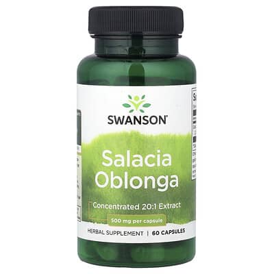 Капсулы Swanson Vitamins Salacia Oblonga 60 шт.