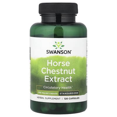 Horse Chestnut Extract, 250 mg, 120 Capsules