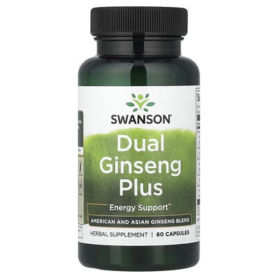 Dual Ginseng Plus, 60 Capsules