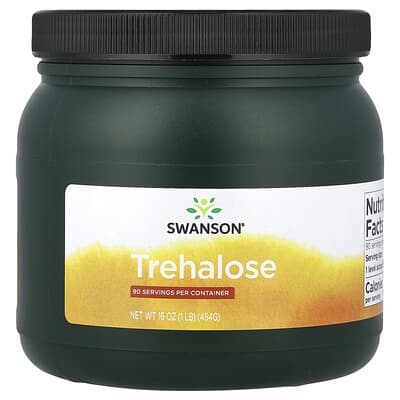 Трегалоза Swanson Vitamins, 1 lb (454 g)