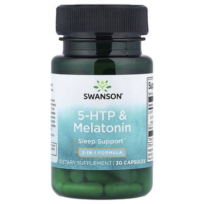 5-HTP & Melatonin, 30 Capsules