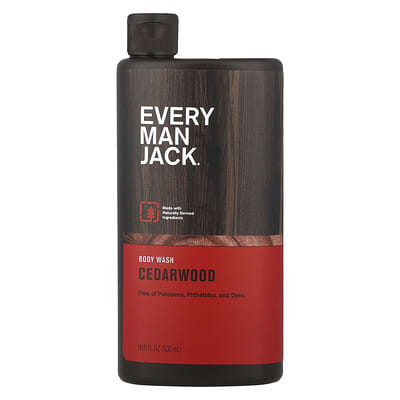 Body Wash, Cedarwood, 16.9 fl oz (500 ml)