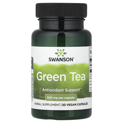 Green Tea, 500 mg, 30 Vegan Capsules