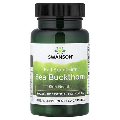 Full Spectrum® Sea Buckthorn, 60 Capsules (400 mg per Capsule)