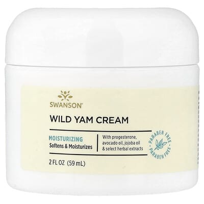 Wild Yam Cream, 2 fl oz (59 ml)