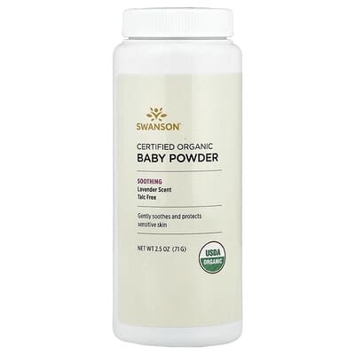 Детская присыпка Organic Lavender 2.5 oz (71 g)