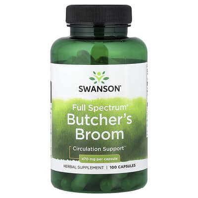 Full Spectrum® Butcher's Broom, 470 mg, 100 капсул