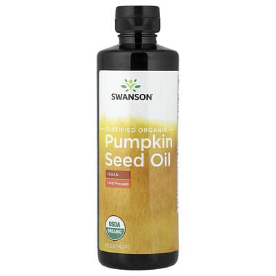 Certified Organic Pumpkin Seed Oil, 16 fl oz (473 ml)