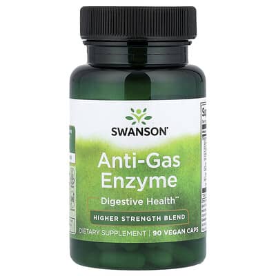 Anti-Gas Enzyme, 90 Vegan Caps