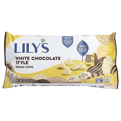 Lily's Sweets белые шоколадные чипсы для выпечки