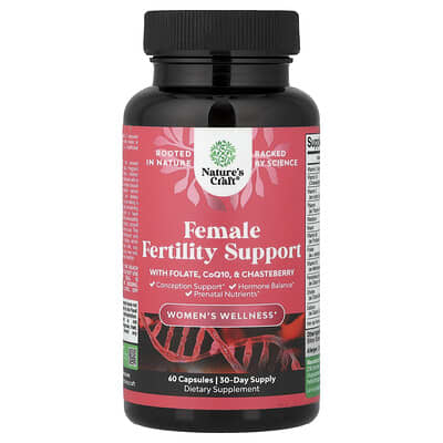 Women's Wellness, Female Fertility Support, 60 Capsules