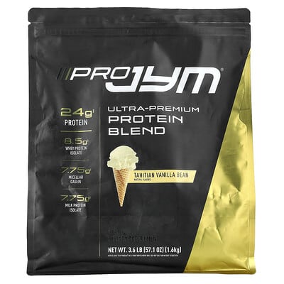 Pro JYM, Ultra-Premium Protein Blend, Tahitian Vanilla Bean, 3.6 lb (1.6 kg)