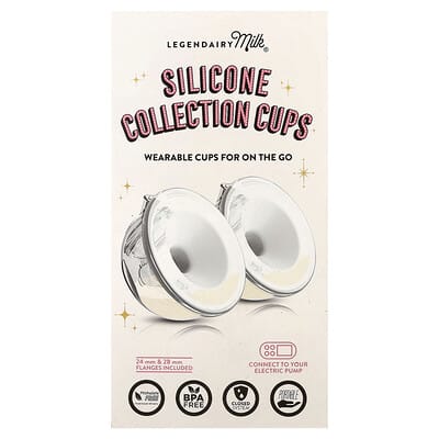 Силиконовые чаши Legendairy Milk, 2 шт.