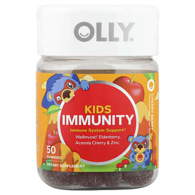 Kids Immunity, Cherry Berry, 50 Gummies