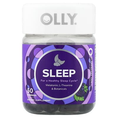 Sleep Gummies, Blackberry Zen, 50 Gummies
