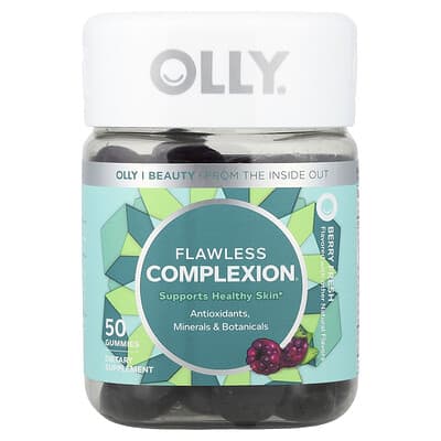 OLLY Flawless Complexion Gummies, Berry Fresh, 50 шт