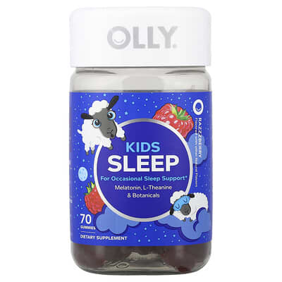 Kids Sleep Gummies, Razzzberry, 70 Gummies