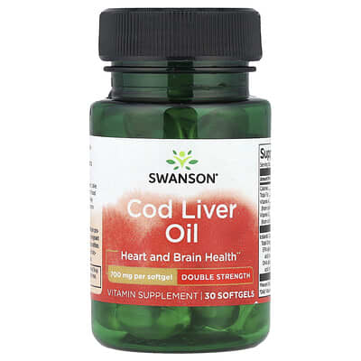 Cod Liver Oil, 30 Softgels