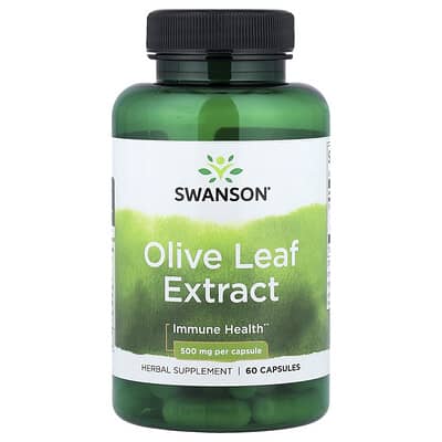Olive Leaf Extract , 500 mg , 60 Capsules