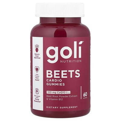 Beets Cardio Gummies, 60 мармеладных добавок
