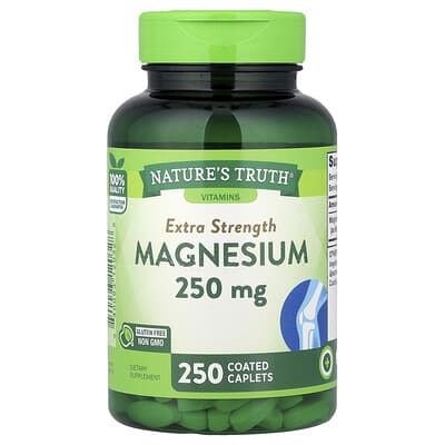Nature's Truth Магний, 250 mg, 250 покрытых таблеток