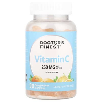 Желейные витамины Vitamin C, апельсин, 90 штук (125 mg на одну штуку)