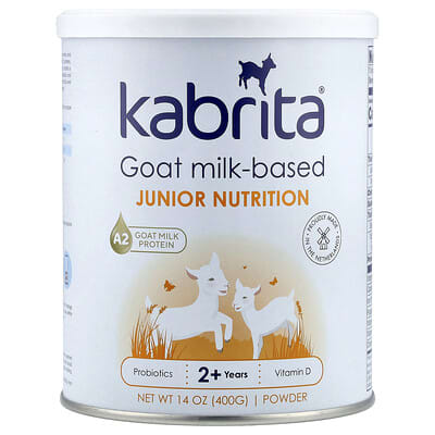 Goat Milk-Based Junior Nutrition Powder, 2+ Years, 14 oz (400 g)
