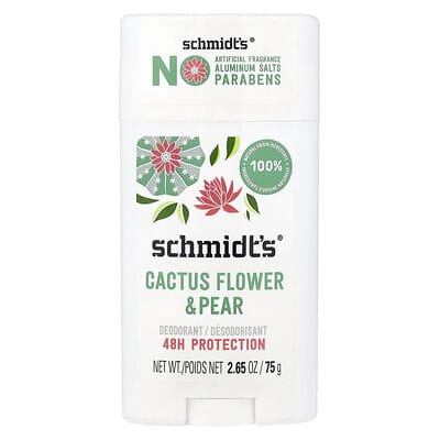 Deodorant, Cactus Flower & Pear, 2.65 oz (75 g)