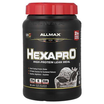 Hexapro™, High-Protein Lean Meal, Cookies & Cream, 2 lbs (907 g)