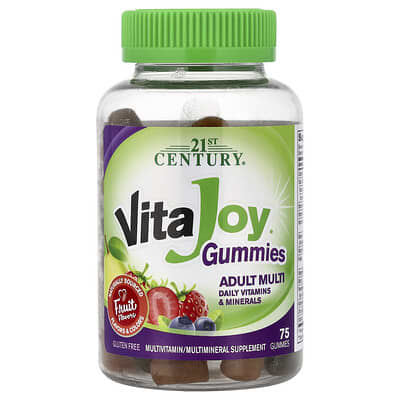 VitaJoy® Adult Multi Gummies, фруктовый вкус, 75 жевательных конфет