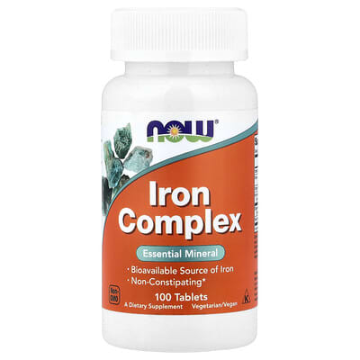 Iron Complex, 100 Tablets