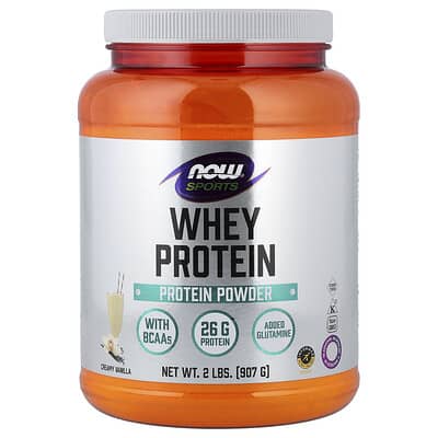 Sports, Whey Protein Powder, Creamy Vanilla, 2 lbs (907 g)