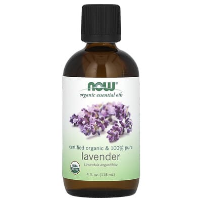 Органические эфирные масла, Lavender, 4 fl oz (118 ml)