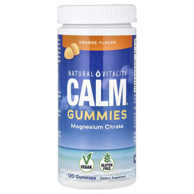 Жевательные витамины Natural Vitality CALM® Orange, 120 шт