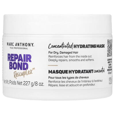 Marc Anthony Rescuplex™, концентрированная увлажняющая маска Repair Bond, 8 oz (227 g)