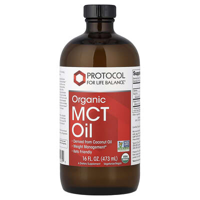 Органическое масло MCT, 473 ml