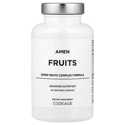 Комплекс суперфудов Codeage Amen, Fruits, Super Fruits, 90 капсул