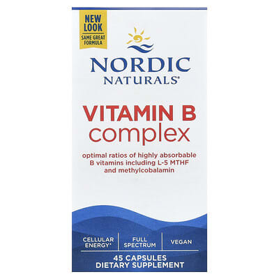 Vitamin B Complex, 45 Capsules