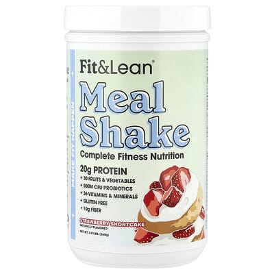 Питьевой коктейль для питания, Complete Fitness Nutrition, Strawberry Shortcake, 0.8 lbs (365 g)