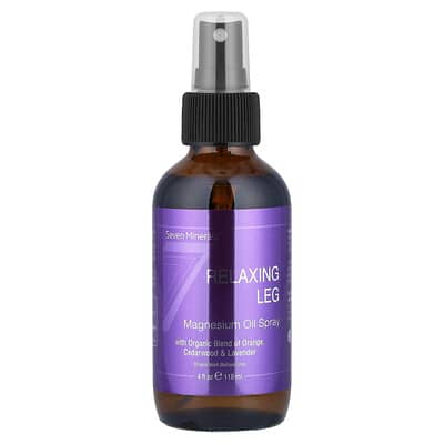 Magnesium Oil Spray, Relaxing Leg, 4 fl oz (118 ml)