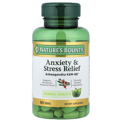Anxiety & Stress Relief, 90 Tablets
