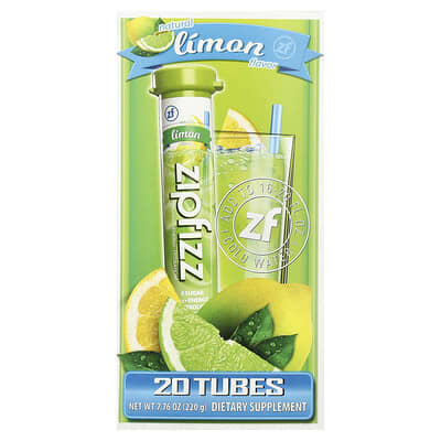 Энергетический напиток Zipfizz Limon, 20 тюбиков